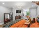 Bright bedroom with comfortable bed and plenty of closet space at 8516 Mcilwaine Rd, Huntersville, NC 28078