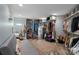 Large walk-in closet with ample shelving and a comfortable daybed at 8516 Mcilwaine Rd, Huntersville, NC 28078