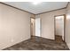 Bedroom with closet and access to bathroom at 850 Mereva Rd, Smyrna, SC 29743