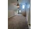 Large bedroom with vaulted ceiling and carpet at 4817 Mossy Cup Ln, Monroe, NC 28110