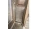 Walk-in shower with glass enclosure at 4817 Mossy Cup Ln, Monroe, NC 28110