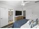 Bedroom boasts access to a well-lit bathroom, creating a private suite at 12119 Brooklyn Ave, Charlotte, NC 28204