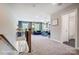Spacious loft area with a sitting area and built in desk at 8611 Frank Grier Rd # 1, Charlotte, NC 28215