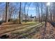 House back view with wooded backyard at 170 Old Post Rd, Mooresville, NC 28117