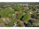 Panoramic aerial view of a community with tree-lined streets, highlighting a serene neighborhood at 209 21St St, Newton, NC 28658