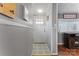 Inviting entryway featuring a tiled floor, front door with windows and neutral wall color at 209 21St St, Newton, NC 28658