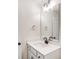 Bright bathroom featuring a white vanity and large mirror at 5304 Verona Rd # 76, Charlotte, NC 28213