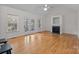 Spacious living room featuring hardwood floors and fireplace at 902 Snow Prince Ln, York, SC 29745