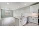 Modern kitchen featuring white shaker cabinets, granite countertops and stainless steel appliances at 2866 15Th Avenue Se Pl, Hickory, NC 28602