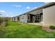 Row of townhouses, showcasing covered patios and landscaping at 2870 15Th Avenue Se Pl, Hickory, NC 28602