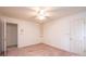 Cozy bedroom featuring neutral walls, carpet floors, and a built-in corner shelf at 370 21St Nw Ave, Hickory, NC 28601