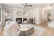 Inviting living room with fireplace, cozy seating, soft lighting, and modern decor at 171 Heartland Dr # 7, Rock Hill, SC 29732