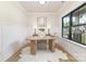 Cozy office with wood floors, wainscoting, black frame window, and modern decor at 171 Heartland Dr # 7, Rock Hill, SC 29732