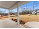 Covered porch featuring concrete flooring, classic white columns, and views of the neighborhood at 199 Heartland Dr # 10, Rock Hill, SC 29732