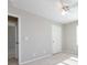 Neutral bedroom featuring a ceiling fan, neutral walls, carpet, and large closet at 430 Queens Rd # 712, Charlotte, NC 28207