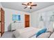 Bright bedroom with neutral walls, a dresser, and a comfortable bed at 1801 Windsor Dr, Lancaster, SC 29720