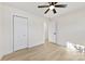 Spacious bedroom with light flooring and double doors at 2600 Alleghany St, Charlotte, NC 28208