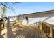 New wooden deck with railings, offering outdoor space at 2600 Alleghany St, Charlotte, NC 28208