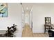 Bright hallway with light wood flooring at 2600 Alleghany St, Charlotte, NC 28208