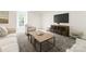 Comfortable living room with neutral-toned furnishings, natural light, and stylish decor for a relaxing atmosphere at 4301 Fairview Oaks Dr, Charlotte, NC 28211