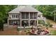 Lakefront home with large screened porch and firepit at 167 Maple View Dr, Troutman, NC 28166