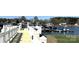Newly constructed dock with multiple boat slips offering convenient access to the water at 18726 Nautical Dr # 303, Cornelius, NC 28031