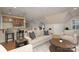 Spacious living room with wood flooring and open layout at 5888 Hidden Oaks Ln, Clover, SC 29710