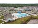 Community pool with plenty of space for swimming and relaxing at 181 Atwater Landing Dr, Mooresville, NC 28117