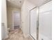 Fresh bathroom featuring a walk-in shower, neutral paint, and modern fixtures at 22 Porter Nw St # Sw22, Concord, NC 28027