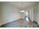 Formal dining room with elegant chandelier and french doors at 22 Porter Nw St # Sw22, Concord, NC 28027