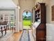 Bright entryway with hardwood floors and view of backyard at 418 Sebring Ct, Belmont, NC 28012