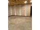 View of unfinished basement space with concrete floor at 19307 Beaufain St, Cornelius, NC 28031