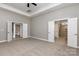 Spacious main bedroom with tray ceiling and ensuite bathroom and walk-in closet at 2009 Atherton Dr, Indian Trail, NC 28079