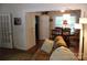 Spacious living room transitioning into dining area, blending living and dining seamlessly at 436 E Oakwood Ave, Albemarle, NC 28001