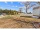 View of the expansive lawn in the backyard at 4242 Quinn Dr, Charlotte, NC 28269