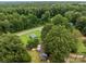 Aerial view of the house and surrounding area at 4972 Mayble St, Catawba, NC 28609