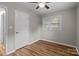 Well-lit bedroom with ceiling fan and neutral decor at 4972 Mayble St, Catawba, NC 28609