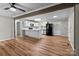 Open concept kitchen with island and breakfast bar at 4972 Mayble St, Catawba, NC 28609