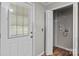 Convenient laundry room with built-in shelving and hookups at 4972 Mayble St, Catawba, NC 28609