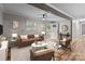 Spacious living room featuring hardwood floors and a decorative beam at 4972 Mayble St, Catawba, NC 28609