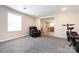 Basement with a recliner, kitchenette, and laundry area at 1762 Old Carter St, Lancaster, SC 29720