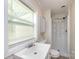 Clean bathroom, includes shower and vanity at 1762 Old Carter St, Lancaster, SC 29720