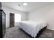 Bedroom with carpeted floors and large bed at 1762 Old Carter St, Lancaster, SC 29720