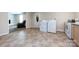 Laundry room with washer, dryer, and access to kitchen at 1762 Old Carter St, Lancaster, SC 29720
