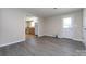 Living room with hardwood floors and exterior access at 1762 Old Carter St, Lancaster, SC 29720