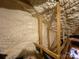 View of the attic showing spray foam insulation, an effective way to improve insulation in a home at 3524 Tully Ave, Kannapolis, NC 28081