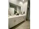 Bright bathroom featuring a double sink vanity and modern finishes at 3524 Tully Ave, Kannapolis, NC 28081