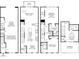 Detailed floor plan showcasing the layout of the home, including room dimensions and features at 455 Blairhill Rd # 03, Charlotte, NC 28217