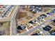 Aerial view of a residential community with houses and open space at 3245 Mcharney Dr # 28, Harrisburg, NC 28075