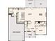 First floor plan showing kitchen, dining, and great room at 117 Brooke Forest Ct # 4, Mooresville, NC 28115